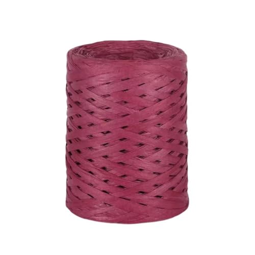 MagiDeal Raffia Ribbon 200 m/Roll Dekoratives Papierseil Raffia -Schnur für Geschenkverpackung Backverpackung Crafting Projects DIY Hochzeit, Rot MagiDeal Raffia Ribbon 200 m/Roll Dekoratives Papierseil Raffia -Schnur für Geschenkverpackung Backverpackung Crafting Projects DIY Hochzeit, Rot von MagiDeal