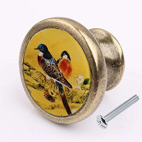 MagiDeal Vintage Möbelgriffe Möbelknauf für Tür Schrank Schublade Griff, Vogel Druck, Vogel 3 MagiDeal Vintage Möbelgriffe Möbelknauf für Tür Schrank Schublade Griff, Vogel Druck, Vogel 3 von MagiDeal