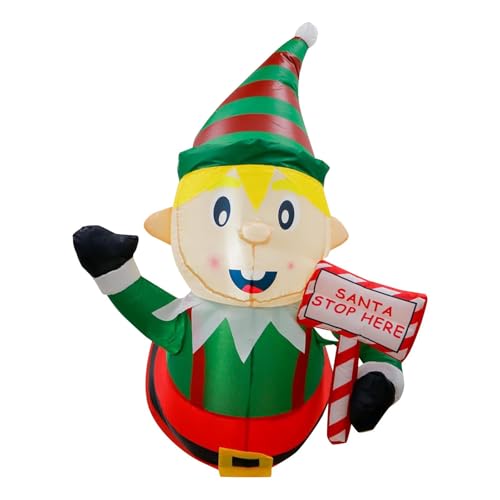 MagiDeal Weihnachten Aufblasbare Elf Prop Weihnachten für Home Decor Indoor MagiDeal Weihnachten Aufblasbare Elf Prop Weihnachten für Home Decor Indoor von MagiDeal