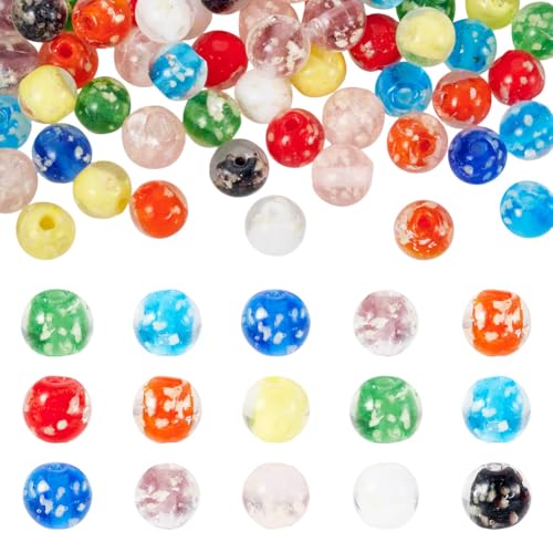 Magibeads Glasperlen, rund, 8 mm, leuchtende Glasperlen, leuchtet im Dunkeln, Kristall-Abstandshalter für Armband, Halskette, Ohrringe, Sonnenfänger, DIY, Schlüsselanhänger, Telefon, Wäsche Magibeads Glasperlen, rund, 8 mm, leuchtende Glasperlen, leuchtet im Dunkeln, Kristall-Abstandshalter für Armband, Halskette, Ohrringe, Sonnenfänger, DIY, Schlüsselanhänger, Telefon, Wäsche von Magibeads