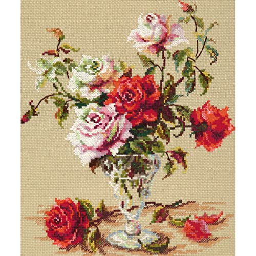 Magic Needle 40-63 ZW Liebeslied Kreuzstichset mit Zählmuster Zweigart Edition, Baumwolle, multifarbig, 24x29cm Magic Needle 40-63 ZW Liebeslied Kreuzstichset mit Zählmuster Zweigart Edition, Baumwolle, multifarbig, 24x29cm von Magic Needle