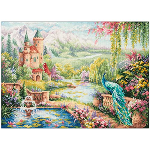 Magic Needle 550-763 ZW Königsgarten Kreuzstichset mit Zählmuster Zweigart Edition, Baumwolle, multifarbig, 40x30cm Magic Needle 550-763 ZW Königsgarten Kreuzstichset mit Zählmuster Zweigart Edition, Baumwolle, multifarbig, 40x30cm von Magic Needle