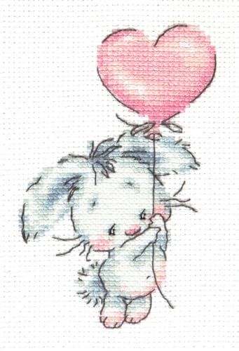 Magic Needle Kreuzstich-Stickset für Erwachsene und Anfänger, fliegen weg, 8 x 11 cm Magic Needle Kreuzstich-Stickset für Erwachsene und Anfänger, fliegen weg, 8 x 11 cm von Magic Needle