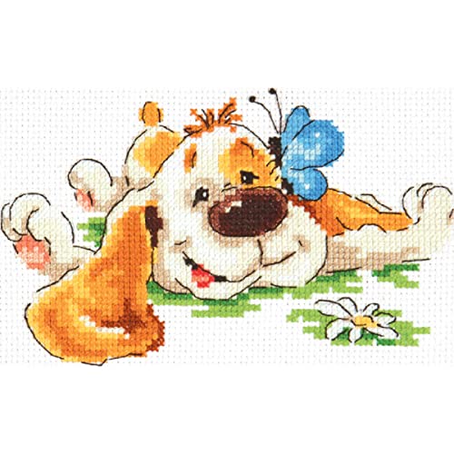Magic Needle Zweigart Edition Kreuzstich Set Glückseligkeit Zählmuster von Magic Needle