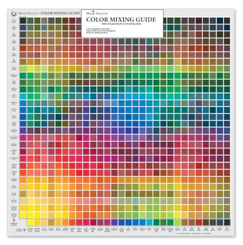 Farbmischanleitung – Magic Palette Studio Color Guide – 841 Farben Farbmischanleitung – Magic Palette Studio Color Guide – 841 Farben von Magic Palette
