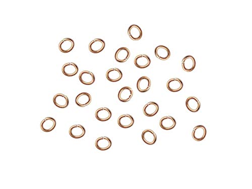 Magic and Arts Biegeringe oval Kupfer 7x6mm Draht 1.2mm je 25 Stck. Magic and Arts Biegeringe oval Kupfer 7x6mm Draht 1.2mm je 25 Stck. von Magic and Arts