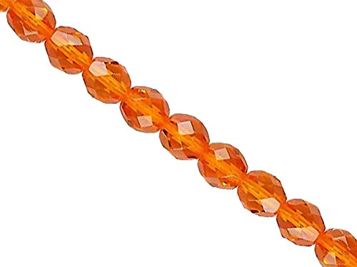 Magic and Arts Facettierte Glasschliffperlen orange 8mm Magic and Arts Facettierte Glasschliffperlen orange 8mm von Magic and Arts