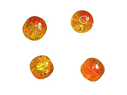 Magic and Arts Jablonex Crackle Glasperlen Pink Orange 10mm von Magic and Arts