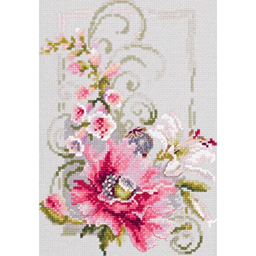 Magic Needle 100-161 ZW Fröhlichen März Kreuzstichset mit Zählmuster Zweigart Edition, Baumwolle, multifarbig, 15x21cm Magic Needle 100-161 ZW Fröhlichen März Kreuzstichset mit Zählmuster Zweigart Edition, Baumwolle, multifarbig, 15x21cm von Magic Needle