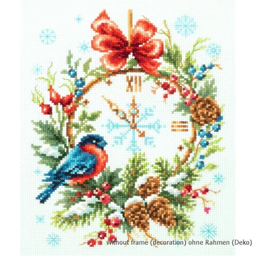 Magic Needle 100-243 ZW Weihnachtszeit Kreuzstichset mit Zählmuster Zweigart Edition, Baumwolle, multifarbig, 17x22cm Magic Needle 100-243 ZW Weihnachtszeit Kreuzstichset mit Zählmuster Zweigart Edition, Baumwolle, multifarbig, 17x22cm von Magic Needle