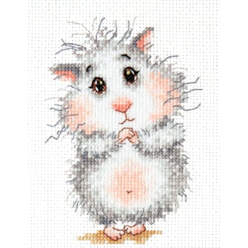 Magic Needle 19-16 ZW Kaufen Sie bitte einen Hamster Kreuzstichset mit Zählmuster Zweigart Edition, Baumwolle, multifarbig, 9x13cm Magic Needle 19-16 ZW Kaufen Sie bitte einen Hamster Kreuzstichset mit Zählmuster Zweigart Edition, Baumwolle, multifarbig, 9x13cm von Magic Needle