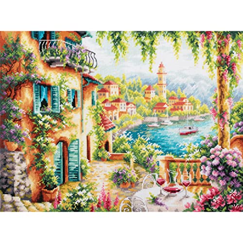 Magic Needle 250-706 ZW Sommer in Lombardei Kreuzstichset mit Zählmuster Zweigart Edition, Baumwolle, multifarbig, 40x30cm Magic Needle 250-706 ZW Sommer in Lombardei Kreuzstichset mit Zählmuster Zweigart Edition, Baumwolle, multifarbig, 40x30cm von Magic Needle