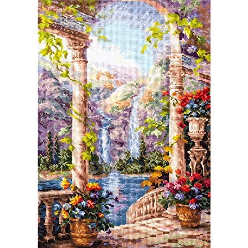 Magic Needle 44-21 ZW Fantastische Aussicht Kreuzstichset mit Zählmuster Zweigart Edition, Baumwolle, multifarbig, 27x40cm Magic Needle 44-21 ZW Fantastische Aussicht Kreuzstichset mit Zählmuster Zweigart Edition, Baumwolle, multifarbig, 27x40cm von Magic Needle