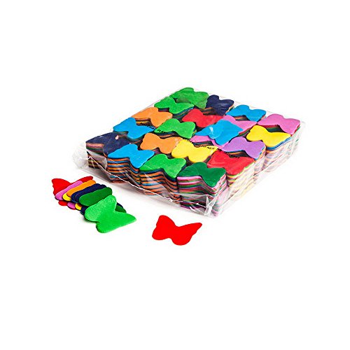 Slowfall confetti butterflies Ø 55mm - Multicolour von MagicFX