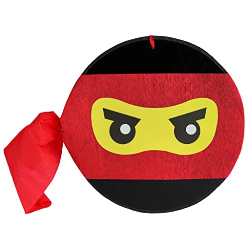 MagicPinatas Ninja Pinata Geburtstag Junge - Pinjata für Kinder - Piniata - Party Deko - Spielzug Geschenk für Jungs, Mädchen - Mitgebsel Kindergeburtstag Gastgeschenke von MagicPinatas