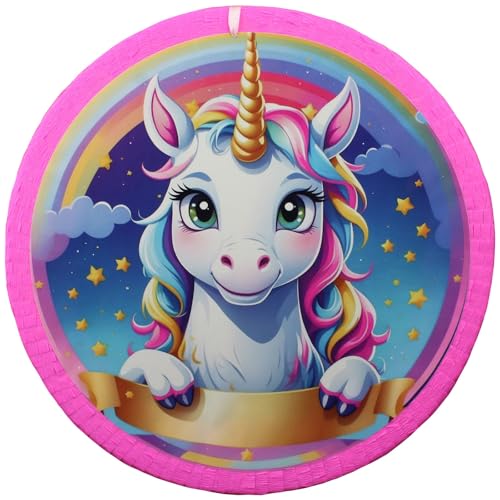 MagicPinatas Pinata Einhorn – Unicorn - Pinata für Jungen zum Geburtstag – Befüllbare Piñata mit Süßigkeiten & Spielzeug – Geschenkfertig in Zellophan verpackt – Partydeko für Kinder & Erwachsene MagicPinatas Pinata Einhorn – Unicorn - Pinata für Jungen zum Geburtstag – Befüllbare Piñata mit Süßigkeiten & Spielzeug – Geschenkfertig in Zellophan verpackt – Partydeko für Kinder & Erwachsene von MagicPinatas