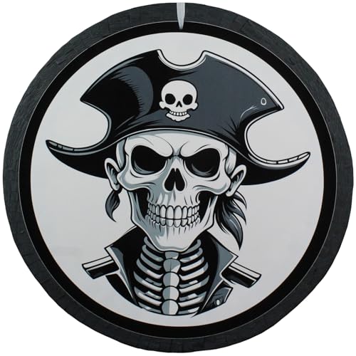 MagicPinatas Schädel Bombe – Skeleton-Pinata für Jungen zum Geburtstag – Befüllbare Piñata mit Süßigkeiten & Spielzeug – Geschenkfertig in Zellophan verpackt – Partydeko für Kinder & Erwachsene von MagicPinatas