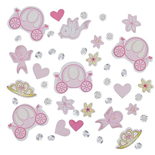 Magische Prinzessin Konfetti & Kristalle, Rosa 14g von Magical Princess