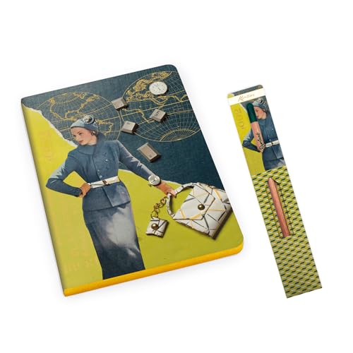 Magicamente Carta A5 Notizbuch-Set mit goldfarbenem Einband + Bleistift mit pflanzbaren Samen, kompaktes und elegantes Format, italienisches Papier, hohe Grammatur, kreative Geschenkidee, hergestellt Magicamente Carta A5 Notizbuch-Set mit goldfarbenem Einband + Bleistift mit pflanzbaren Samen, kompaktes und elegantes Format, italienisches Papier, hohe Grammatur, kreative Geschenkidee, hergestellt von Magicamente Carta