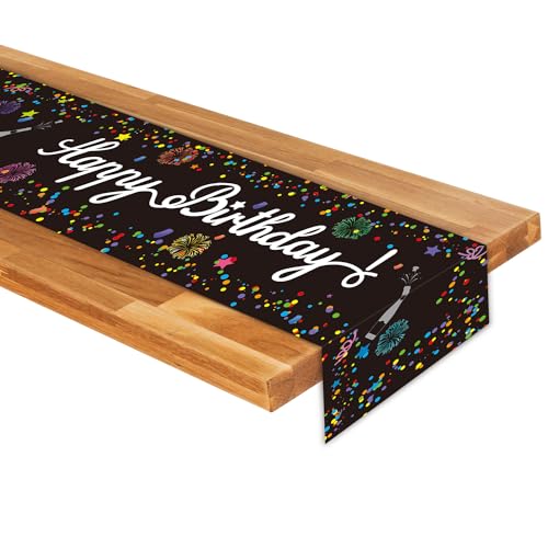 Magiccute Tischdecke Geburtstag Dekoration Schwarz Weiß Partytischdecken Geburtstag Happy Birthday Tisch Deko für Kinder Mädchen Jungen Geburtstag Party Dekoration Magiccute Tischdecke Geburtstag Dekoration Schwarz Weiß Partytischdecken Geburtstag Happy Birthday Tisch Deko für Kinder Mädchen Jungen Geburtstag Party Dekoration von Magiccute