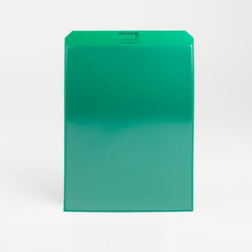 Magna-C® Magnettasche vollflächig magnetisch | 115 x 217 mm | DIN A5 | Ideal zur Dokumentenaufbewahrung (Grün) von Magna-C