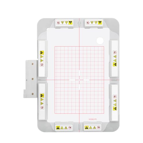 MagnaHoop Magnetischer Reifen für Husqvarna Viking Designer Diamond Deluxe Rubin Royale Topas Pfaff Creative Sensation Vision Metall-Magnet Stickmaschine Schärpe Rahmen (5 x 7-VK362MK) von MagnaHoop