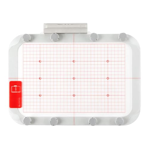 MagnaHoop Magnetischer Reifen für Brother Innovis Quattro 6000D 6700D 6750D BP2100 VE2200 Dream Maker VM6200D und Babylock Solaris Destiny Ellisimo, Metall-Magnet-Stickmaschinen-Schärpe Rahmen (8 x von MagnaHoop