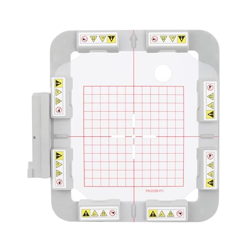 MagnaHoop Magnetischer Ring für Husqvarna Viking Designer Diamond Deluxe Rubin Royale Topas Pfaff Creative Sensation Vision Metall-Magnet Stickmaschine Schärpe Rahmen (4,7 x 4,7 x 4,7-PA202MK) von MagnaHoop