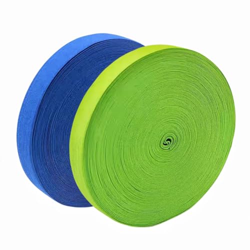 Magnoloran Elastisches Band zum Nähen, 1,9 cm Gummiband zum Nähen, elastische Bänder, Perückenband, Kantenband, Strickspule, Nähband für Taillenbänder, Hosen, Kleidung und Lace-Front-Perücken (20 Yard Magnoloran Elastisches Band zum Nähen, 1,9 cm Gummiband zum Nähen, elastische Bänder, Perückenband, Kantenband, Strickspule, Nähband für Taillenbänder, Hosen, Kleidung und Lace-Front-Perücken (20 Yard von Magnoloran
