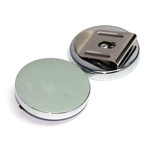 2 x Gürtel Magnet-Clip Magnetischer Gürtelklipp - Ø 51,5mm - Haftkraft 5 kg - Magnetischer Gürtelklipp mit extra starkem Magnet für Schrauben Nägel Werkzeuge wie Schraubendreher, kleine Zangen usw. 2 x Gürtel Magnet-Clip Magnetischer Gürtelklipp - Ø 51,5mm - Haftkraft 5 kg - Magnetischer Gürtelklipp mit extra starkem Magnet für Schrauben Nägel Werkzeuge wie Schraubendreher, kleine Zangen usw. von Magnosphere
