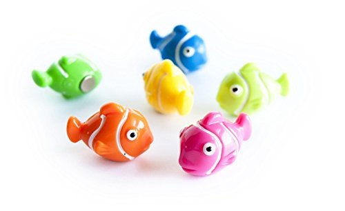 6 x Kühlschrankmagnete Nemo 25x15x19mm Magnete für Pinnwand Magnettafel - Magnete für Kühlschrank, Magnetboard, Kinder Magnetwand, Tiermagnete 6 x Kühlschrankmagnete Nemo 25x15x19mm Magnete für Pinnwand Magnettafel - Magnete für Kühlschrank, Magnetboard, Kinder Magnetwand, Tiermagnete von Magnosphere