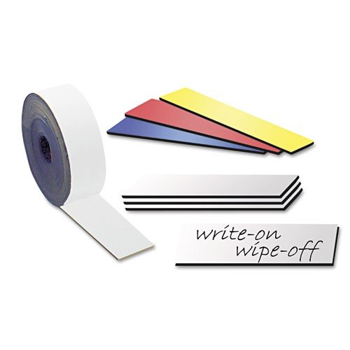 Magnetband Kennzeichnungsband farbig, beschreibbar/abwischbar, Breite 30mm - 5m Rolle - Zum Beschriften und Markieren, von Lager, Werkstatt, für Whiteboards, Flipcharts, Präsentationen, Farbe: Weiss Magnetband Kennzeichnungsband farbig, beschreibbar/abwischbar, Breite 30mm - 5m Rolle - Zum Beschriften und Markieren, von Lager, Werkstatt, für Whiteboards, Flipcharts, Präsentationen, Farbe: Weiss von Magnosphere