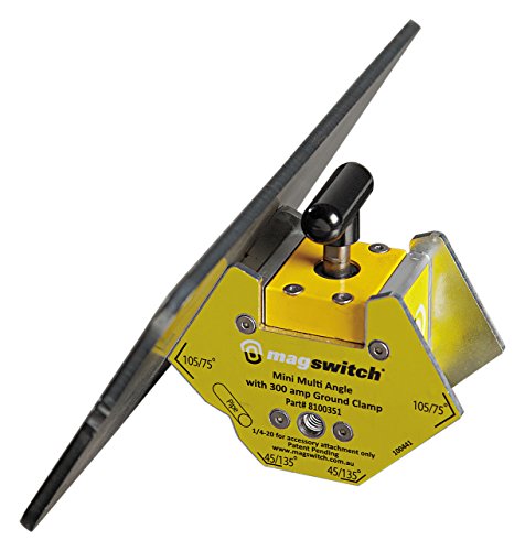 Magswitch 8100351 Mini-Winkelschweißmagnet mit 300 Ampere Erdung Magswitch 8100351 Mini-Winkelschweißmagnet mit 300 Ampere Erdung von Magswitch
