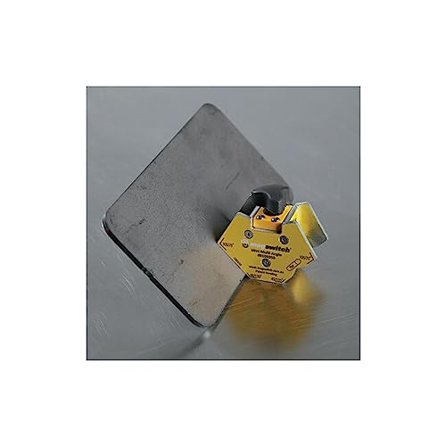 Magswitch Mini Vielwinkel Schweißmagnet – Schweißmagnet Winkel Verstellbar – Werkzeug in der Metallherstellung – Schweißmagnet stark – Schweißmagnet Schaltbar On Off - 36 Kg Haltekraft von Magswitch