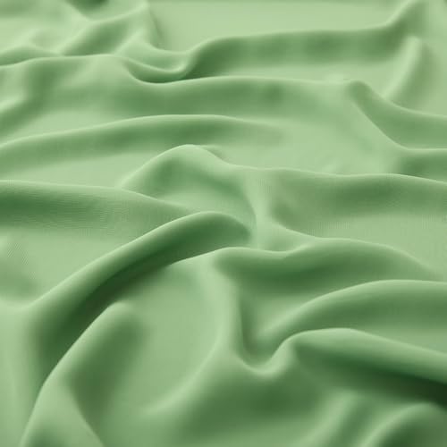 MaiMaiSuan The Yard Chiffon-Stoff, 152,4 cm breit, Salbeigrün von MaiMaiSuan