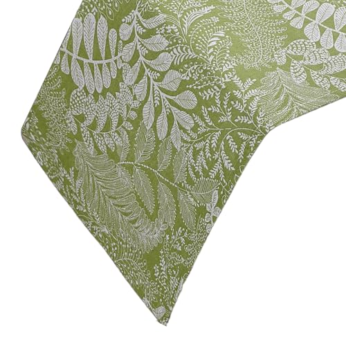 Abwaschbare Polyester-Tischdecke mit Blumenmuster, pflegeleichtes Zubehör für Küche, Esszimmer, Esstisch Abwaschbare Polyester-Tischdecke mit Blumenmuster, pflegeleichtes Zubehör für Küche, Esszimmer, Esstisch von Maigridy