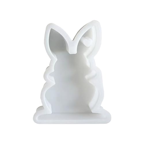 Osterformen, Herzform, Silikon, handgefertigt, Epoxidharz, Gießformen, Schokoladendekorationswerkzeug, Ostern, Silikon, handgefertigt, Herzform, Harzform für Kuchendekoration von Maigridy