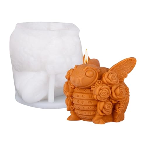 Silikonform mit Tierstatue, Tierfigur für Epoxidharz, Seife, Zement, detaillierte Texturform von Maigridy
