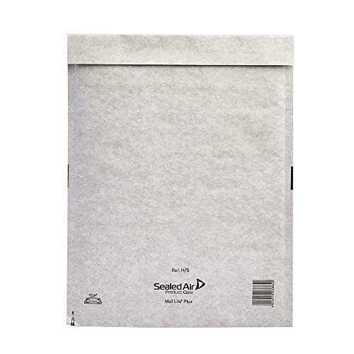 Mail Lite Plus Versandtaschen (Größe H/5, 270 mm x 360 mm) Karton à 50 Stück weiß von Mail Lite