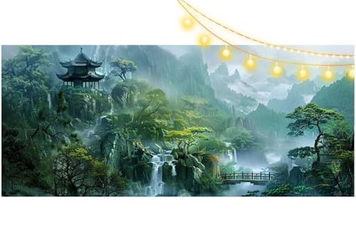 Diamond Painting Landschaft Diamant Painting Bilder Natur Malen nach Zahlen Erwachsene Kinder, 5D DIY Diamond Art Bilder Basteln Diamant Kunst Malerei Stickerei Set, Deko Wohnzimmer 120x60 cm m1046 Diamond Painting Landschaft Diamant Painting Bilder Natur Malen nach Zahlen Erwachsene Kinder, 5D DIY Diamond Art Bilder Basteln Diamant Kunst Malerei Stickerei Set, Deko Wohnzimmer 120x60 cm m1046 von Mailielie