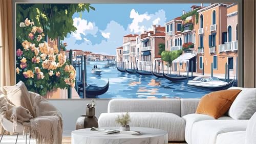 Diamond Painting Landschaft Diamond Painting Groß XXL 100 x 50 cm,5D Diamant Painting Bilder Venedig Malen Nach Zahlen Erwachsene Crystal Strass Stickerei Malerei,Home Decor Geschenk für Mädchen ll173 Diamond Painting Landschaft Diamond Painting Groß XXL 100 x 50 cm,5D Diamant Painting Bilder Venedig Malen Nach Zahlen Erwachsene Crystal Strass Stickerei Malerei,Home Decor Geschenk für Mädchen ll173 von Mailielie