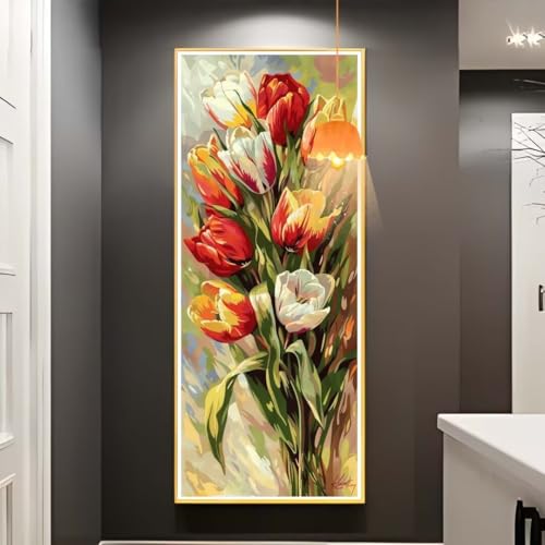 Diamond Painting Tulpe Diamond Painting XXL 50x100 cm, 5D Diamant Painting Bilder Pflanze Malen Nach Zahlen Erwachsene Crystal Strass Stickerei Malerei Kit, Home Decor, Geschenk für Mädchen fa719 Diamond Painting Tulpe Diamond Painting XXL 50x100 cm, 5D Diamant Painting Bilder Pflanze Malen Nach Zahlen Erwachsene Crystal Strass Stickerei Malerei Kit, Home Decor, Geschenk für Mädchen fa719 von Mailielie