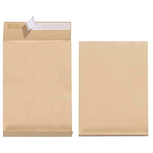 100 Faltentaschen Versandtaschen DIN B4 mit 4cm Falte 100 Faltentaschen Versandtaschen DIN B4 mit 4cm Falte von mailmedia