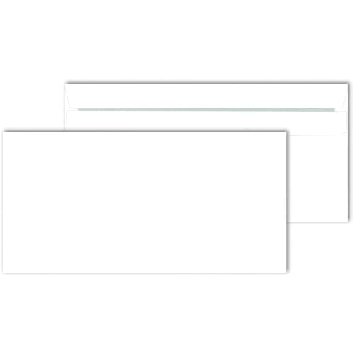 MAILmedia® Briefumschläge DIN lang (220x110 mm), ohne Fenster, selbstklebend, 72 g/qm, 1.000 Stück; Packungsinhalt: 1000 Stück von Mailmedia