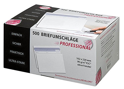 MAILmedia 30053106 Briefumschlag REVELOPE, DIN C5, ohne Fenster MAILmedia 30053106 Briefumschlag REVELOPE, DIN C5, ohne Fenster von MAILmedia