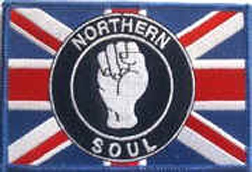 Aufnäher Bügelbild bestickt Patch Northern Soul Fist Union Jack Scooter Ska Badge Aufnäher Bügelbild bestickt Patch Northern Soul Fist Union Jack Scooter Ska Badge von Mainly Metal