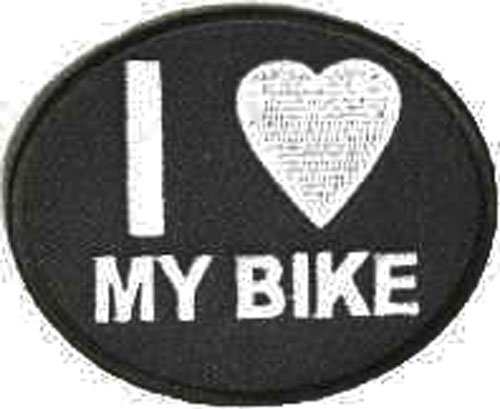 I Love My Bike Aufnäher Bügelbild I Love My Bike Aufnäher Bügelbild von yaco