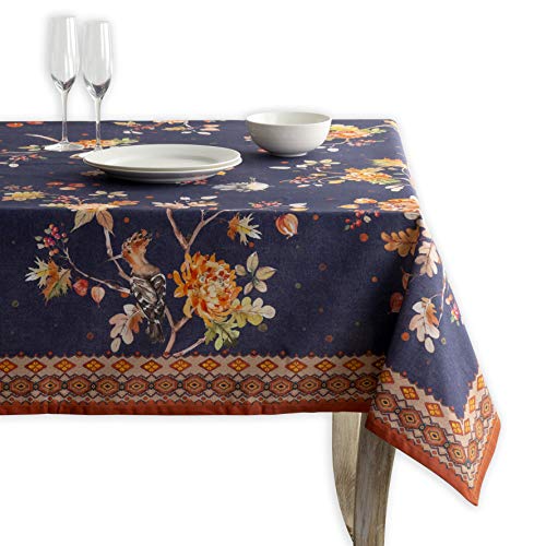 Maison d' Hermine Kelim(Infinity) 100% Baumwolle Tischdecke für Küche | Abendessen | Tischplatte | Dekoration Parteien | Hochzeiten | Thanksgiving/Weihnachten (Rechteck, 140cm x 180cm) von Maison d' Hermine