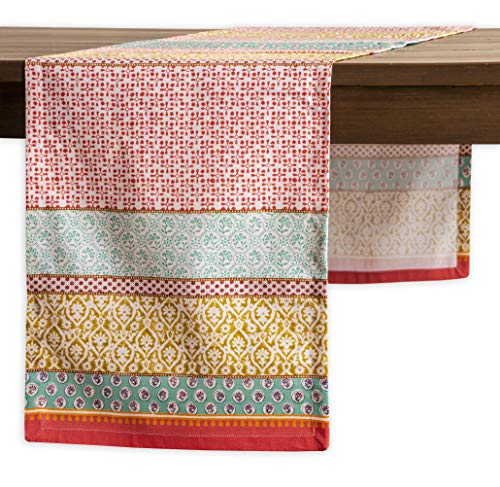 Maison d' Hermine Provence Tischläufer, 100 % Baumwolle, für Partys, Abendessen, Feiertage, Küche, Frühling/Sommer, einlagig, 37 x 230 cm von Maison d' Hermine