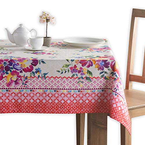 Maison d'Hermine Tischdecke für Frühling und Sommer, 100 % Baumwolle von Maison d' Hermine